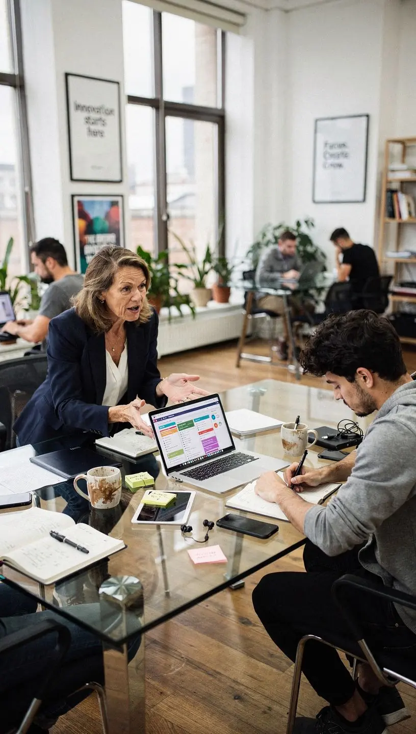 Remote worker managing time with effective techniques